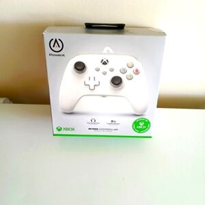 Power A Xbox One/Series S/X Wired Controller In Box, White